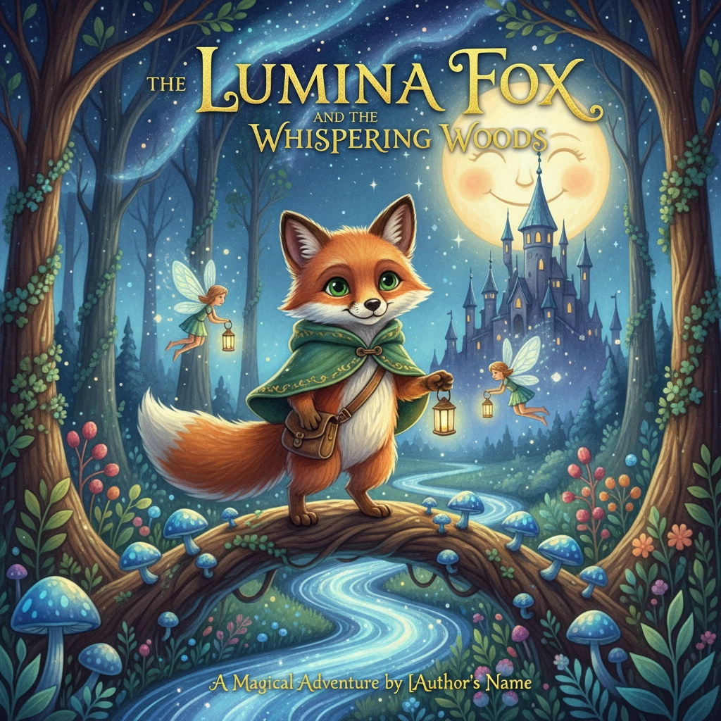The Lumina Fox and Whispering Woods