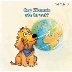 Książeczka kartonowa, Czy Ziemia się kręci? Wydanie edukacyjne Kolekcja Tolek Seria 3, Z tekturowymi stronami