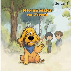 Książeczka kartonowa, Kto mieszka na Ziemi?, Wydanie edukacyjne Kolekcja Tolek Seria 9