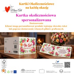 Kartka okolicznościowa spersonalizowana