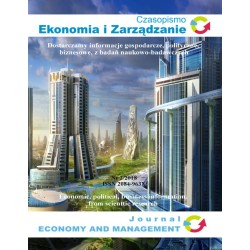 Czasopismo Ekonomia i Zarządzanie nr 2/2018 ISSN 2084-963X