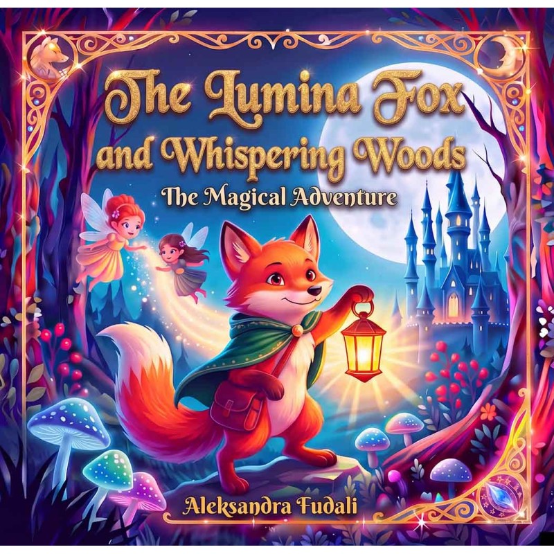 Discover the magic that shines! Discover "Lumina the Fox and the Whispering Forest. The magical adventure"