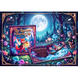 Discover the magic that shines! Discover "Lumina the Fox and the Whispering Forest. The magical adventure"